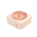 Rosa Käse Bluetooth Lautsprecher mit Wasserwellen Projektionslicht, süße Schreibtischlampe. - Erdbeerrosa