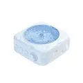 Kreativer Käsestil Bluetooth Lautsprecher Wasserwelle Projektor Nachtlicht Schreibtischlampe - Kornblumenblau