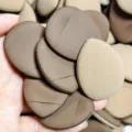 Mini finger air cushion puff set, ultra soft makeup sponge for liquid foundation and BB cream. - Brown-1 Piece Pack
