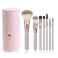 Set pinzelon makigiaz me dermatini thiki anoixto mof cheirolabi 7 temachia ergaleia - 7 Τεμάχια Με Κουβά / Ανοιχτό Μοβ