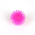 Mini spike massage ball for stress relief, vibrant pink color, 30mm tactile sensory toy. - Rose Red