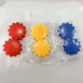 Jouet fidget spinner engrenage, jouet anti-stress plastique, toupie portable concentration. - Multicolore