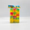 Buntes Regenbogen Feder Spielzeug Set aus Kunststoff mit süßem Hasen Motiv für Kinder. - Häschen-Regenbogenspirale K