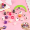 Halloween Antistress Spielzeug Set mit süßen Geist und Kürbis Quellbällen zum Drücken. - Halloween-Wasserperlen-Squishies - gemischte Stile & Farben