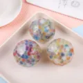 Balle anti-stress colorée remplie de perles d'eau jouet sensoriel relaxant pour adultes. - Balle de Raisin Lisse / 5cm
