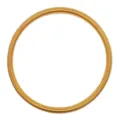 Brazalete de resorte de metal dorado pulsera elastica flexible moda joya accesorio - 18x0.4cm / Dorado