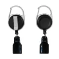 Porte-briquet rétractable avec clip de ceinture et anneau porte-clés pour usage quotidien. - Style 1