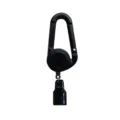 Étui rétractable pour briquet avec mousqueton, support noir durable pour un usage facile. - Style 2