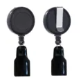 Porte-briquet rétractable avec clip de ceinture, enrouleur porte-clés noir pratique. - Style 4