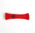 Red mesh marble fidget toy, sensory stress relief tube for kids and adults, relaxing toy. - Mesh Tube Toy, 7.3g / Bright Red