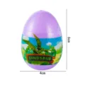 Ostern Dinosaurier Ei Überraschung Blindbox Spielzeug lila Kunststoff Überraschungskapsel - 6x4cm / Mehrfarbig