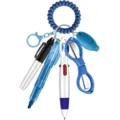 Krankenschwester Ausweishalter Stift Set multifunktionales tragbares Werkzeugzubehör - Robin-Ei-Blau