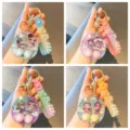 Cartoon water game machine keychain cute liquid toy bag pendant with cute dolls for gifts - Big-Head Doll Water Game / 7.1x6.2cm (69g)