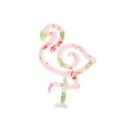 Flamingo Acrylic Bookmark Tropical Leaf Pattern Cute DIY Page Marker Gifts 1 Pcs - Light Pink