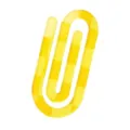 Bonito marcapáginas de acrílico a cuadros amarillo y blanco, decoración papelería DIY. - Amarillo