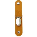 Clip per cappello in pelle PU per viaggio estate cappello sole custodia borsa gancio - Marrone chiaro