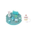 Glitzer Acryl Tassen Deckel Topper Tier Mikro Landschaft DIY Strohhalm Staubschutz Set. - Küken Stil Fertiges Produkt