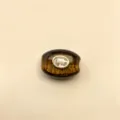 Natürlicher Tigerauge Stein Kristall Perle Anhänger Nahaufnahme, DIY Schmuck Zubehör. - Nur Anhänger (Ohne Kette) / C08-Tigerauge