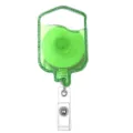 Porte-badge rétractable poche de sang avec paillettes vertes clip infirmière bureau. - Style 4
