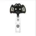 Halloween Fledermaus Ausweisjojo mit einziehbarer Kordel und klarem Clip. Bürobedarf. - Stil 2 (Fledermaus)