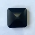 Black metal square kinetic desk toy, premium fidget spinner stress relief toy for office use. - Quadrilateral / 49.5g / Black