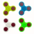 Colorful 3-leaf basketball fidget spinner stress relief toy portable anti anxiety hand spinner - Three Leaf Basketball Spinner / 7.3x7.3cm / Multicolor
