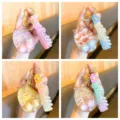Cute cartoon water game keychain portable mini puzzle toy with cute animal designs. - Water Game Keychains - Style B