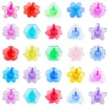 Colorful acrylic crystal finger spinner toy variant with various flower and dolphin shapes. - Mixed Patterns / 3.6x3.5cm / Colorful