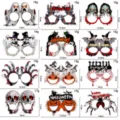 Detalles de gafas de fiesta de Halloween, accesorios divertidos de fotos de calabaza. - Gafas de Halloween Oscuras y Escalofriantes