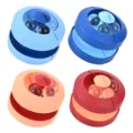 Fingertip orbit gyroscope fidget toy variant, multi-color stress relief spinning marble top - Mixed Colors
