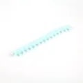 TPR soft rubber caterpillar stretchy bracelet sensory fidget toy for stress relief. - Hairy Caterpillar (Blue)