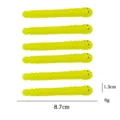 Yellow Caterpillar Stretch Toy Soft TPR Fidget Sensory Relief Toy Variant Style Item - Yellow