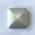 Square kinetic desk toy metal flipping fidget spinner for office stress relief focus. - Quadrilateral / 49.5g / Silver