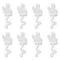 Halloween white ghost sticky crawler toy set, elastic novelty prank toy for party decoration. - Sticky Grim Reaper