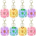 Süßer Tier Push Pop Bubble Fidget Spielzeug Schlüsselanhänger Anti Stress Geschenk. - Whack-A-Mole Gemischter Stil / Mehrfarbig