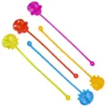 Halloween sticky stretchy ghost skull toy, colorful novelty prank toys for kids and party favors. - Halloween Sticky Skull