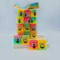 Colorful plastic magic spring rainbow toys with funny face expressions, classic gift. - Expression 2D