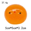 Large gold glitter mochi soft squishy decompression toy cute animal stress relief fidget ball - Large Glitter Round Chicken