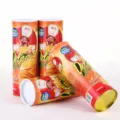 Divertido juguete de lata de patatas fritas de broma con serpiente de resorte para fiestas. - Serpiente de Resorte Lata de Patatas / 22x7.5cm / Bote de serpiente de patatas fritas
