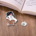 Cute cartoon anime enamel pin metal brooch badge for backpack clothes decoration stylish fashion. - Boy Star Style (CZ0115-5)