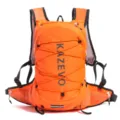 Mochila de running ligera naranja chaleco maratón senderismo al aire libre deporte - Naranja