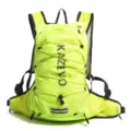 Mochila de senderismo al aire libre amarillo neon chaleco de carrera ligero para hombres y mujeres - Verde