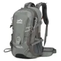 35L leichter Outdoor Wanderrucksack in Grau, bequemer Tourenrucksack für Damen und Herren. - Grau