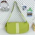 Grüner Canvas Umhängetasche Freizeit Reise Sporttasche Große Kapazität Fitness Tasche. - Grün