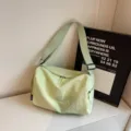 Lightweight casual large capacity travel bag gym yoga portable crossbody bag for women - Green