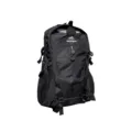 Schwarzer Bergsteigerrucksack für Outdoor-Wandern, große Kapazität Reise- und Sporttasche - Schwarz