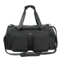 Große Kapazität Reise Sporttasche wasserdichte Fitness-Tasche Multifunktions-Gepäcktasche Herren - Schwarz