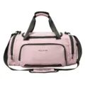 Grand sac de sport et de voyage rose avec compartiment imperméable et bandoulière. - Rose Sakura