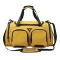 Bolso de viaje deportivo hombre gran capacidad separación seco húmedo amarillo - Amarillo Champán