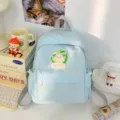 Zaino piccolo carino stile giapponese ins leggero da viaggio borsa casual per donne e ragazze - Blu Piccolo